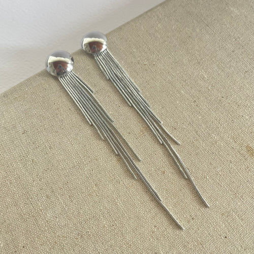 Aretes Ofelia Plateados