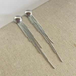 Aretes Ofelia Plateados