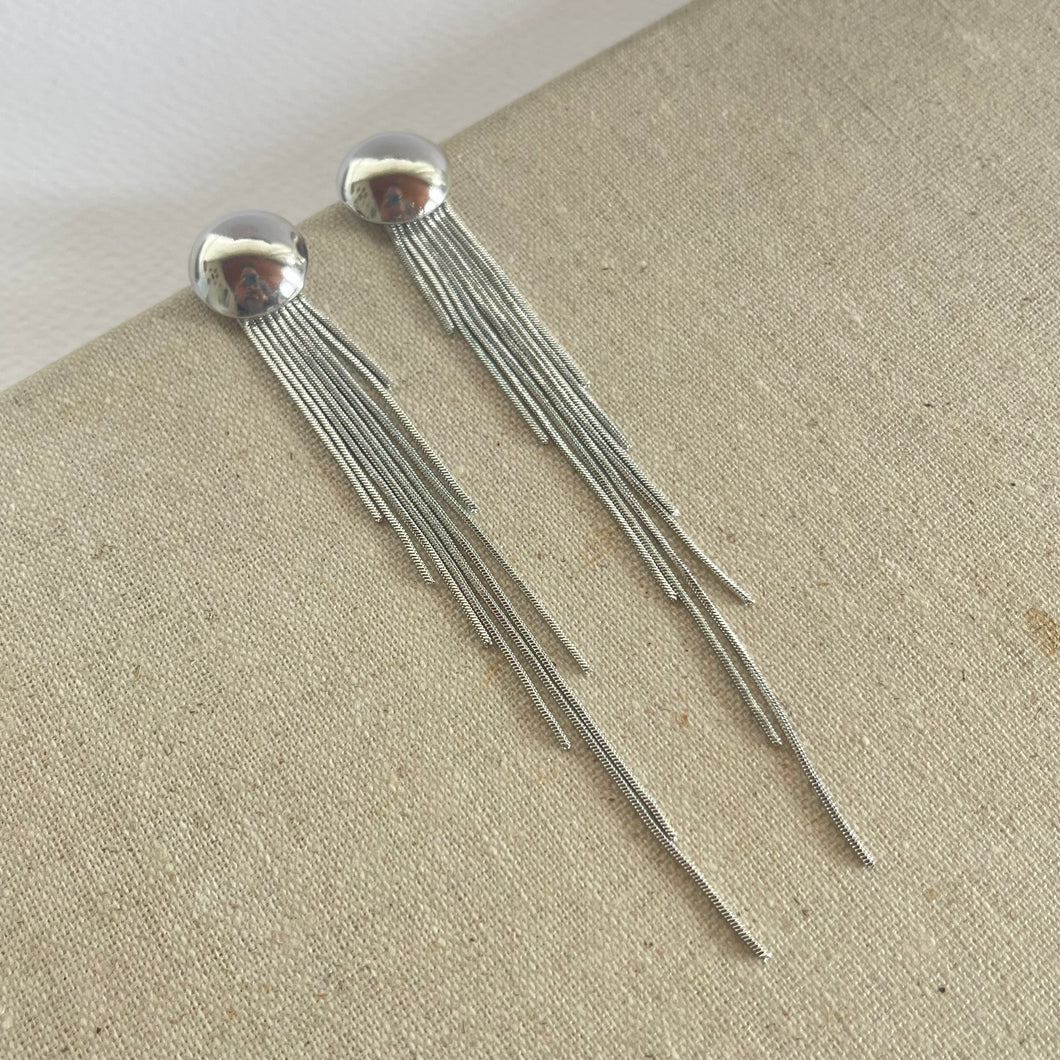Aretes Ofelia Plateados