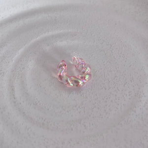 Ear Cuffs Trenzado Tornasol