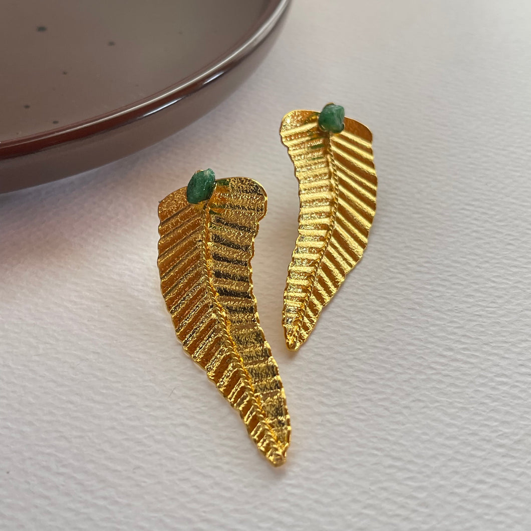 Aretes Helecho