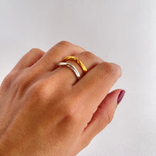Cargar imagen en el visor de la galería, Anillo Raiz Dorado