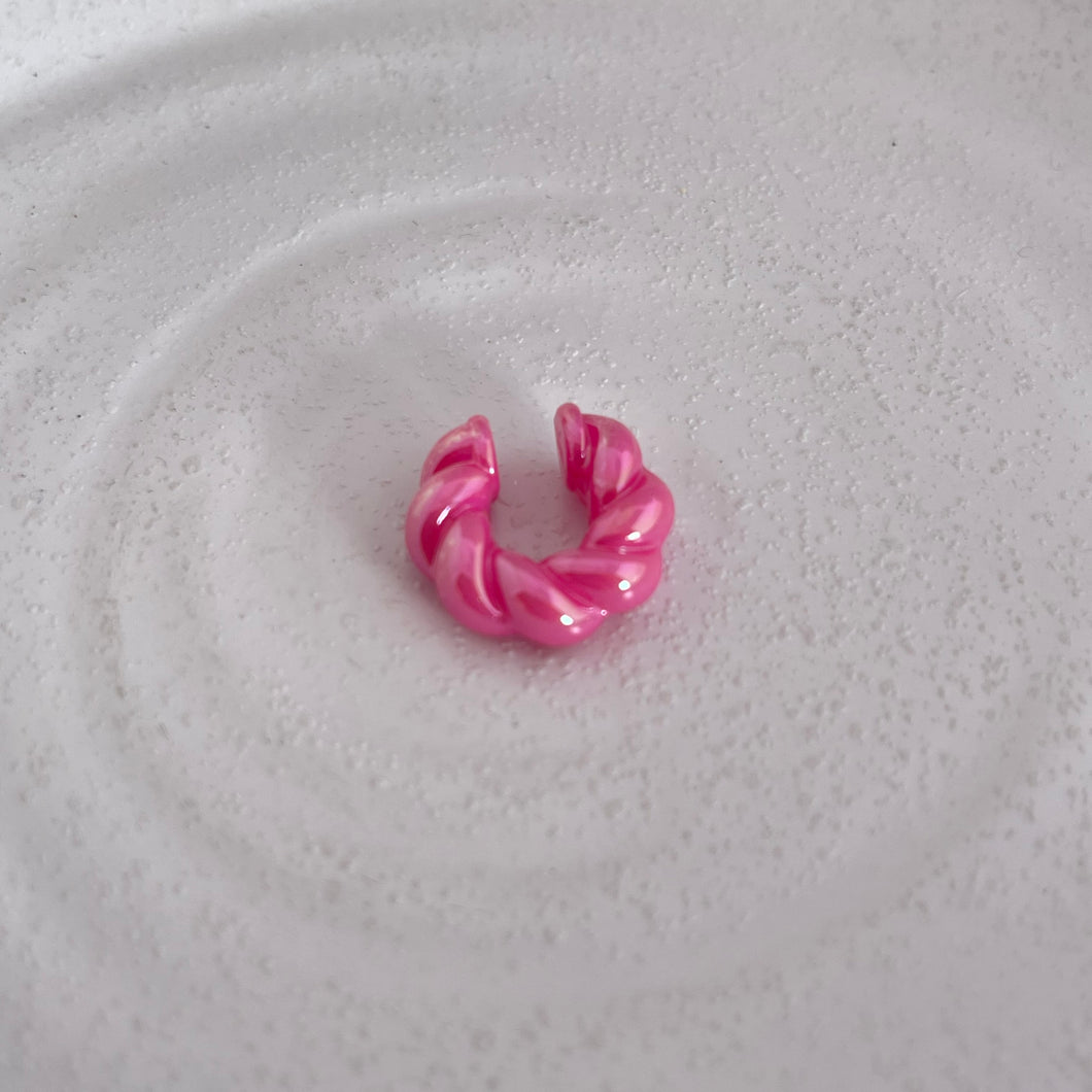 Ear Cuffs Trenzado Tornasol