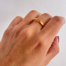 Cargar imagen en el visor de la galería, Anillo Raiz Dorado