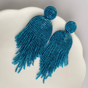 Aretes Medusa Turquesa