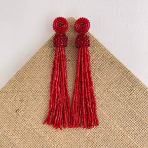 Aretes Viena Rojos