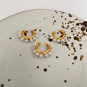 Ear Cuff Perlitas