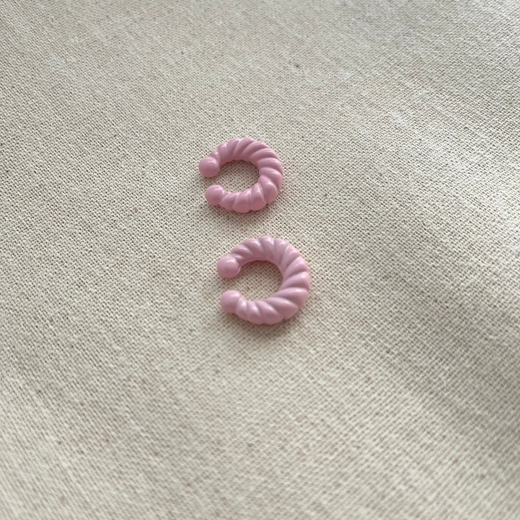 Ear Cuff Croissant Pink
